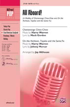 All Aboard! SATB choral sheet music cover